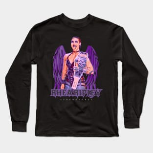 wrestlemania rhea Long Sleeve T-Shirt